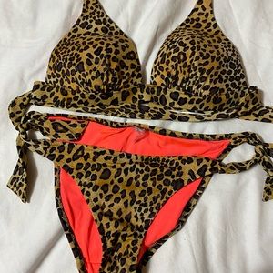 Victoria Secret Leopard bikini set